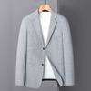 Costume décontracté pour homme, printemps et automne, couleur unie, veste de costume pour homme