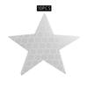 Star Shaped Reflective Stickers,Night Safety Warnings,Automotive Parts,Reflective Tape,For Various Vehicle Models
