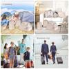 8 Pcs Packing Cubes Set, Waterproof Travel Luggage Organizer Bags, Multi-Size Clothes Underwear Shoe Storage Packing Cubes