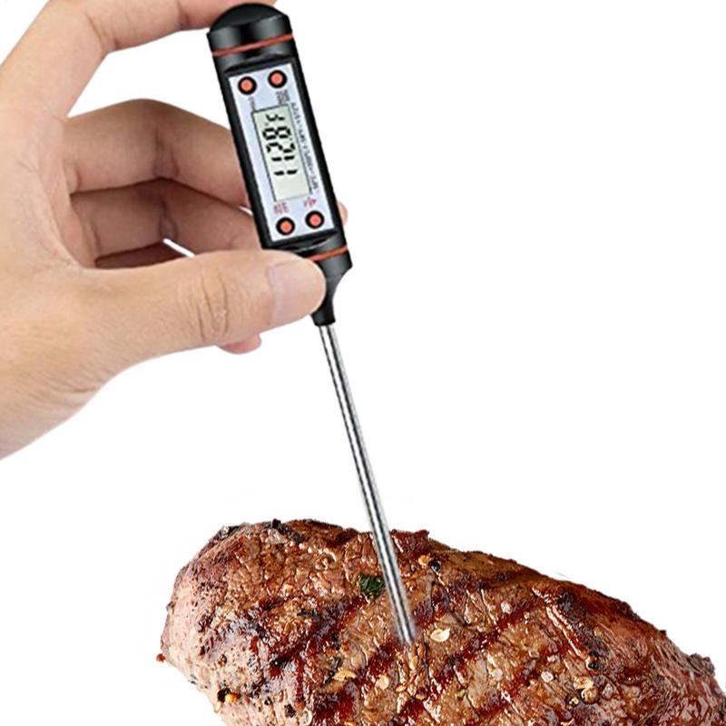 Meat Temperature Thermometer Meat Food Baking Temperature Measurement Instant Read Food Testing  for Cooking Kitchen Thermometer
