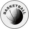 Living Room Bedroom Floor Mats Kids Room Area Rug Basketball Ball Retro Striped Print Round Rug