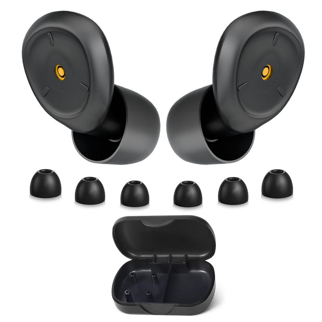 Noise Reduction Silicone Earplugs: Soundproof, Anti-interference, Perfect for Sleep and Reading