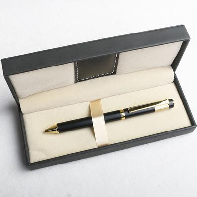 Office High-End Gift Box Ballpoint Pen Metal Business Pattern Accessories Gift Box Neutral Signature Pen