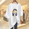 White T-shirt Women's Summer 2025 New Versatile Short-sleeved Women's Body Shirt Thin Half-sleeved Loose Top Ins Tide