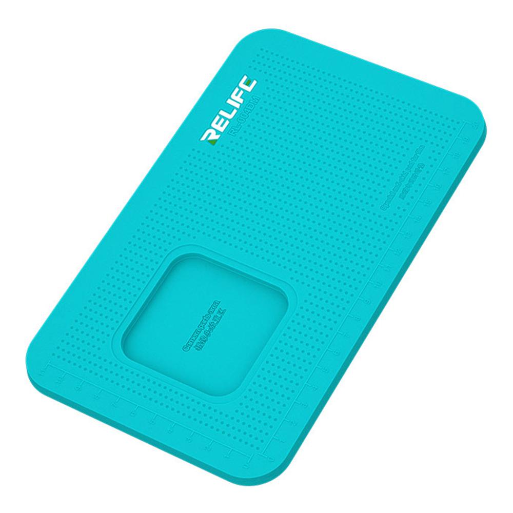 

RELIFE RL-004DM Anti-Slip Pad for Phone Film Application Silicone Mat with Camera Cut Out