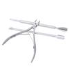 3Pcs Stainless Steel Nail Cuticle Nipper Cuticle Pusher Nail Clipper Trimmer