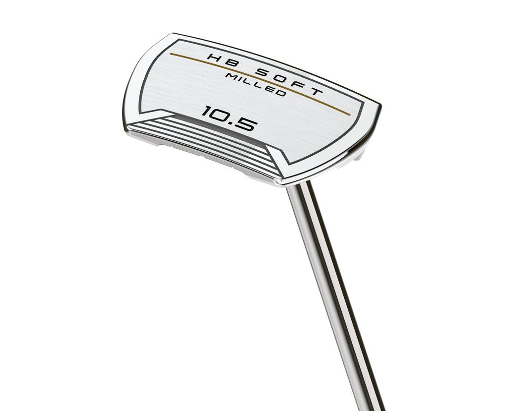 DUNLOP Cleveland GOLF Putter HB SOFT MILLED PUTTER Prawy Loft 3 stopnie 2022 Model Srebrny #10.5C Męski Kąt