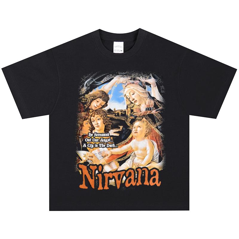 Nirvana T-Shirt, Soft Fabric Casual Daily Wear S