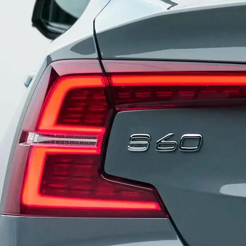 Volvo Car Letter Badge Auto Trunk Metal Stickers For Volvo Xc60 Xc90 V40 V60 S60 V50 V90 S80 C40 XC40 V70 XC70 C30 C70 Rdesign
