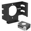 Mini Desktop Computer Metal Mount Heavy Duty Anti-Slip Behind Monitor Under-Desk