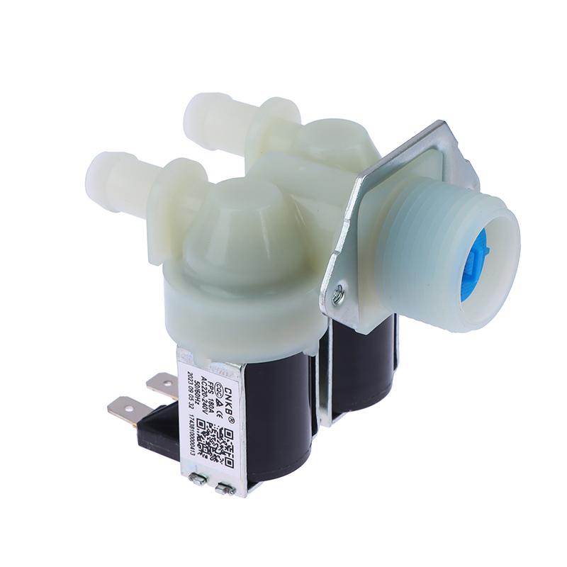 Pro válcovou pračku Fps180A Ac220V-240V Bubnová pračka Vstupní vodní ventil Dvojitá hlava Vstupní magnetický ventil