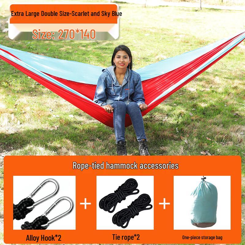 Lightweight Outdoor Parachute Hammock