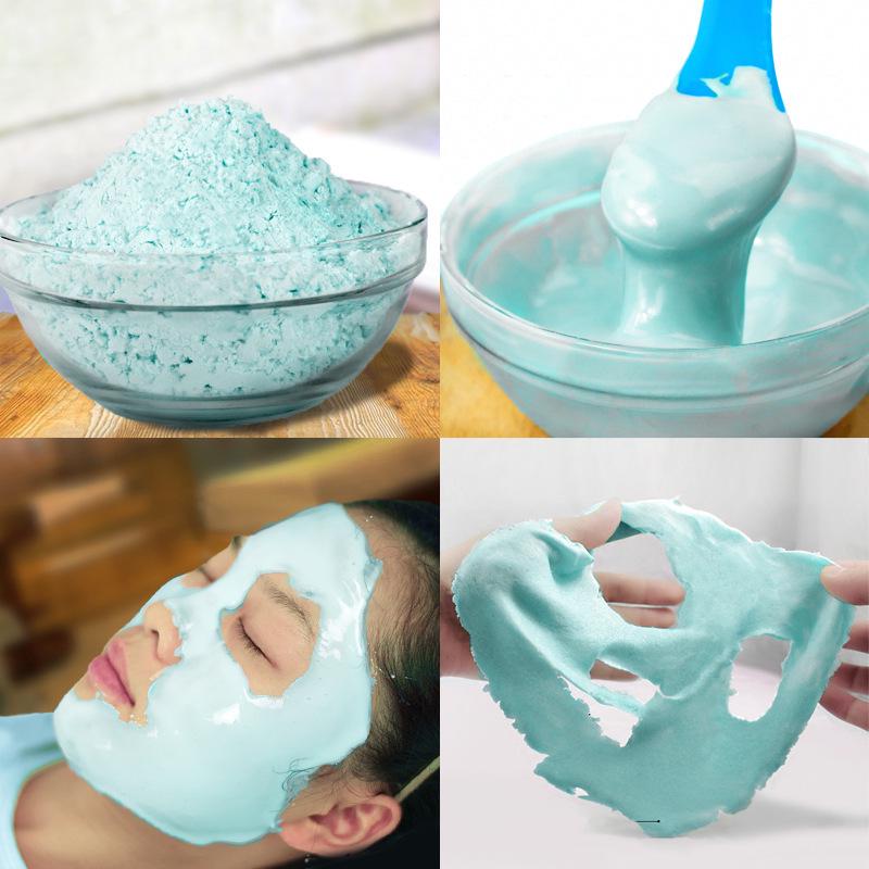 Rose Mint Hyaluronic Acid Collagen Mask Powder – Moisturizing & Hydrating Soft Face Mask