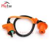 Racing Performance CDI Ignition Coil Spark Plug 5Pin 6Pin/Set for Gy6 150cc 125cc 50cc WEQ Ignition Spark Plug
