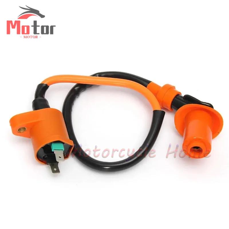 Racing Performance CDI Ignition Coil Spark Plug 5Pin 6Pin/Set for Gy6 150cc 125cc 50cc WEQ Ignition Spark Plug