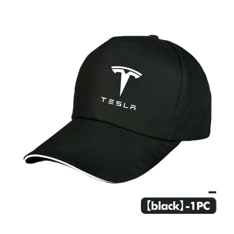 Car Sticker Tesla Fashion Car Logo Sun Hat Adjustable Snapback Baseball Cap For Tesla Model 3 Y S X 2021 Roadster Cybertruck Jug
