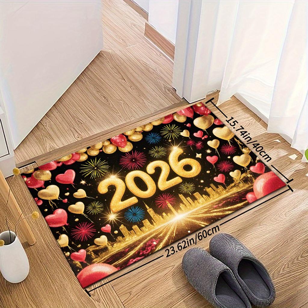 

Celebration Balloon Carpet Doormat Welcome Mat Kitchen Rug Carpet For Live Room Rug For Bedroom Bedside Floor Mat 40X60CM (1.3X2FT