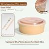 High-Temperature Resistant Disposable Noodle Bowl & Chopstick Set - Food-Grade Kraft Paper Bowl for Quick Meals