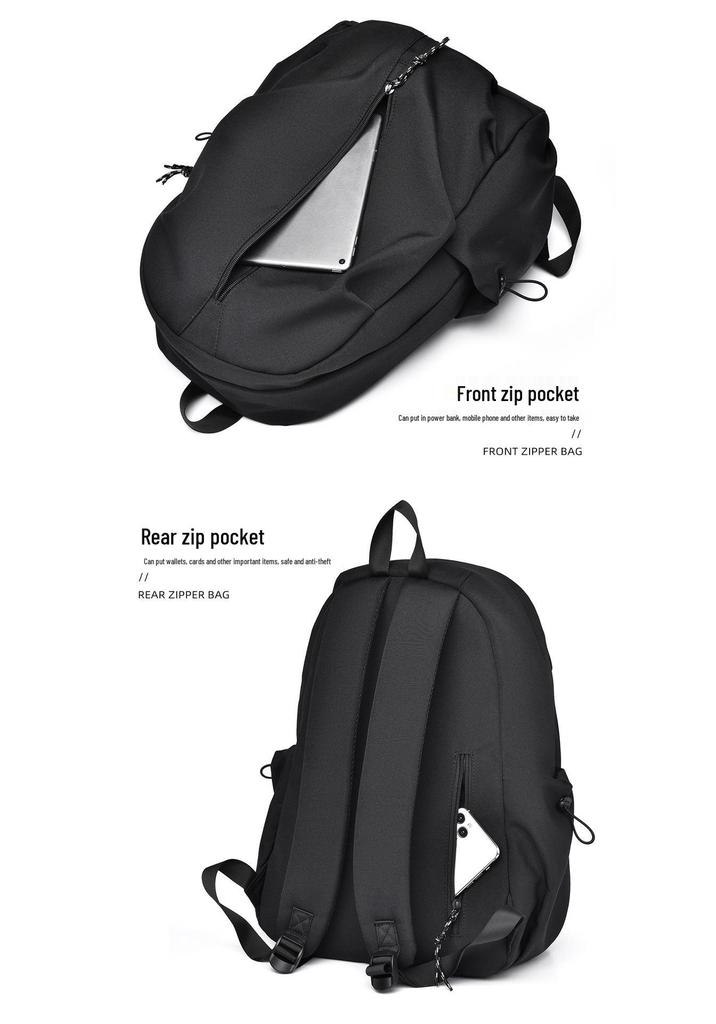 New Trend Dual-Shoulder Travel Backpack: Large Capacity for High School & College Students