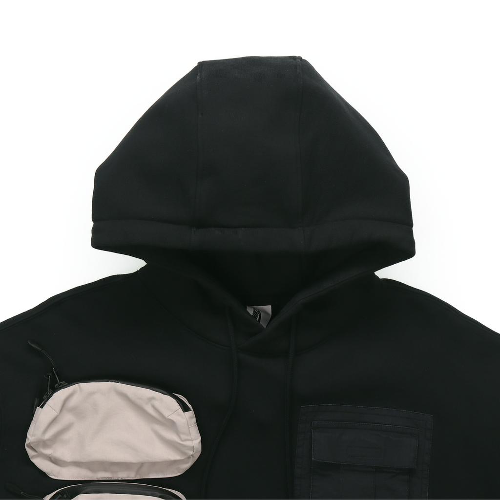Nike X Travis Scott Cactus Jack Collaboration Tech Kapsy Pánské topy s kapucí Černá CU0458-010