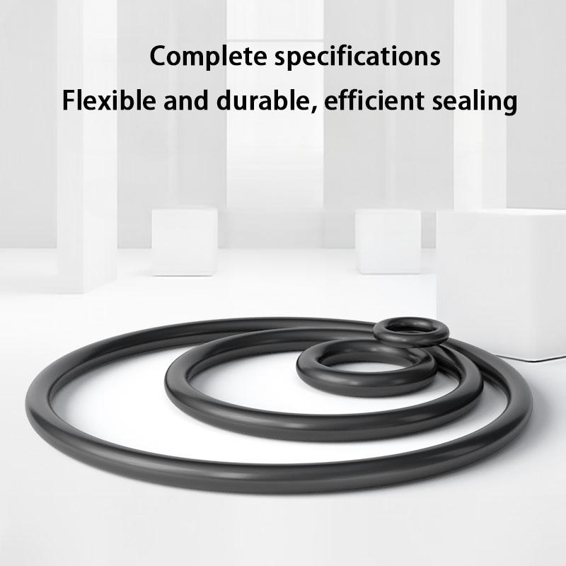 CS 2.4mm Nitrile Rubber O-Ring Set Waterproof High Pressure Sealing Gaskets Industrial Seal Ring Repair Kit