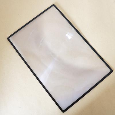 3X Ultra-dünne Lupe A5 Vollseitige Große Blattlupe Vergrößerungsglas Buchseitenvergrößerung 18*12cm
