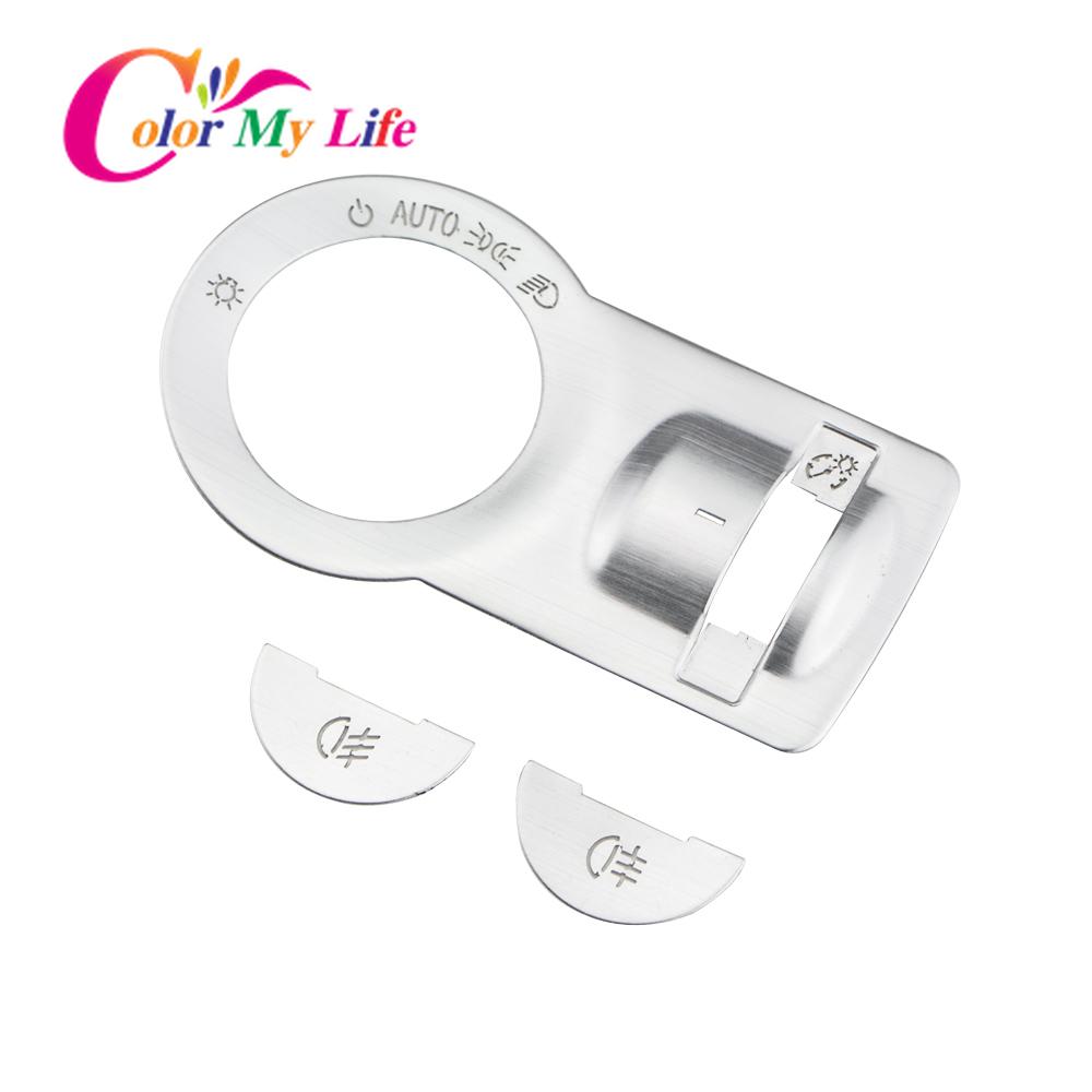 3Pcs Headlight Button Cover for Chevrolet Malibu Cruze Trax Opel Mokka ASTRA J Insignia Fog Lamp Switch Decoration Sticker