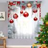 Diamond Digital Printing Christmas Curtains European And American Christmas Blackout Window Screens