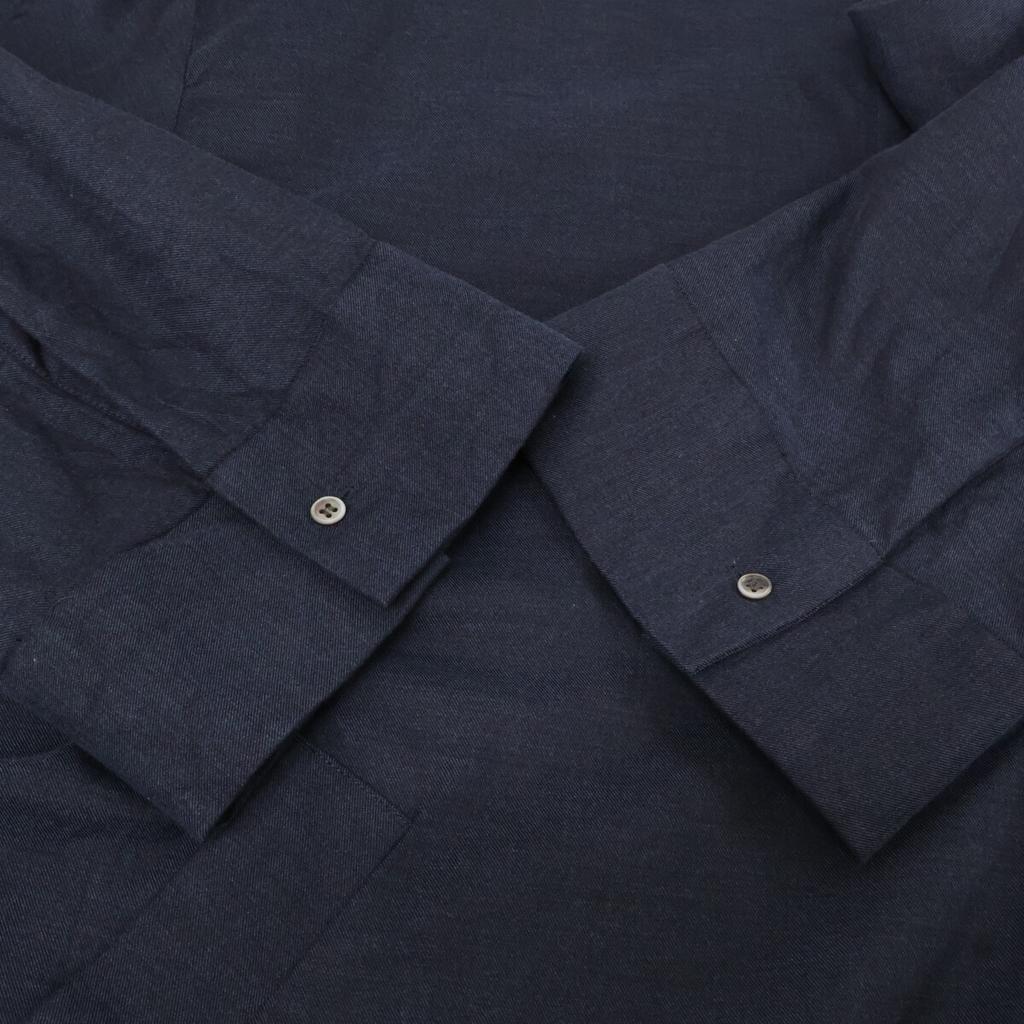 Graphpaper GL193-60062 Navy Thomas Mason Shirt Dress dress 00 NavyUsed