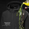 MONTAGUT Men's Water Repellent Fleece Lined Hooded Outdoor Jacket