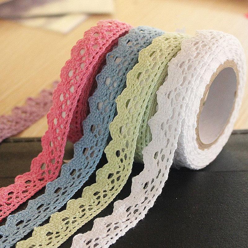 Korean Pastoral Style DIY Lace Trim Fabric Decorative Tape