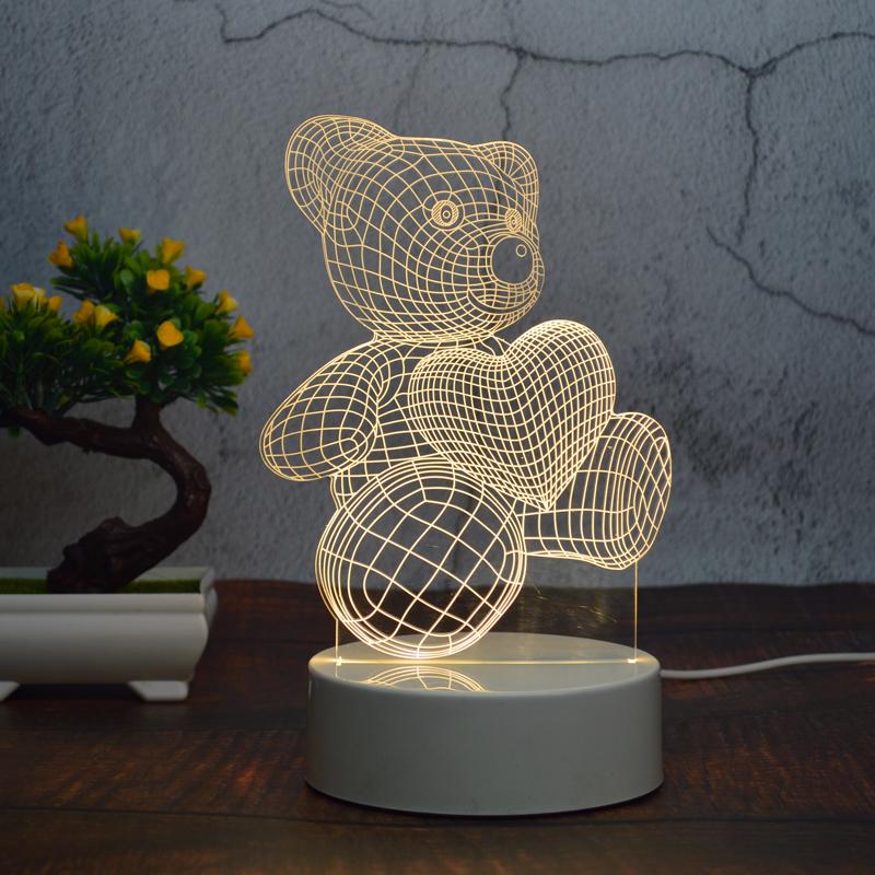Table Lamps Luxury Modern & Reading Lamp Children Kids Baby Spaceman Cosmonaut Led RGB Lighting Study Astronaut Night Light