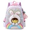 Adorable Cartoon Kids Backpack Large Capacity Nylon For Boys And Girls School Use