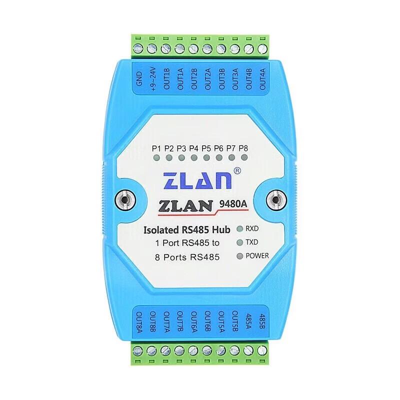 ZLAN RS485 Hub and Isolator