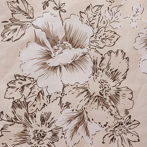 1PC LOZUJOJU Fashionable Retro Printed Blackout Curtains 100% Blackout Thick Curtain for Bedroom Living Room Balcony Window for Home Decor