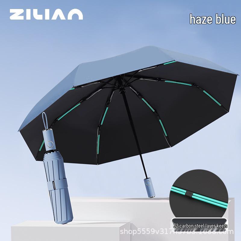 Women's UV-Protection Sun and Rain Mini Umbrella – Lightweight, Compact, Dual-Use Five-Fold Design