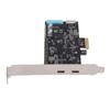 PCI Express Expansion Card Support for Windows XP 7 8 10 11 Vista 5Gbps PCIe to Double Type C Type E 19 Pin IDC Port