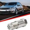 Exhaust Manifold Adapter High Pressure Hex Threaded Coupler Stainless Steel High Pressure Tool Supplies Accessory For Vehicle