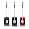 Toilet Brush & Holder Set Toilet Brush Deep Cleaning Toilet Brush with Edge Cleaner Flexible Toilet Brush Holder