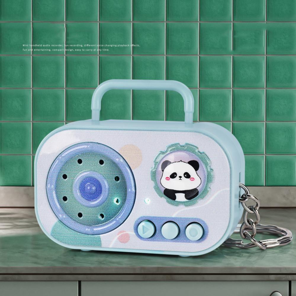 Multi-color Recorder Keychain Cartoon Animal Bag Ornament Creative Recorder Key Chain  Gift