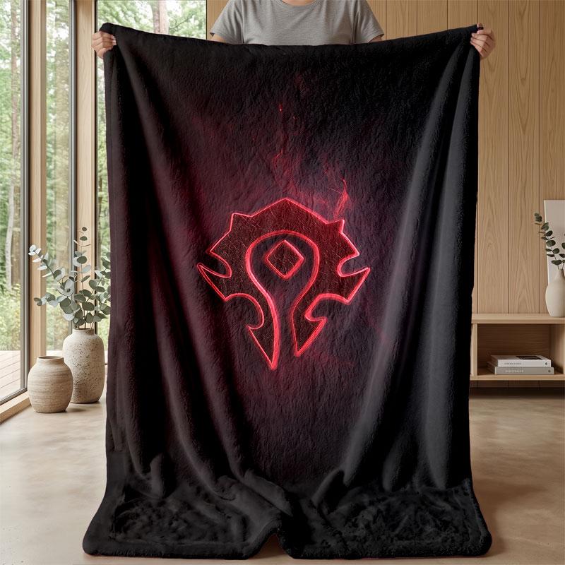 Weiche Flanelldecke Leicht Gemütlich Schlafzimmer Wohnzimmer AbdeckungWorld of Warcraft