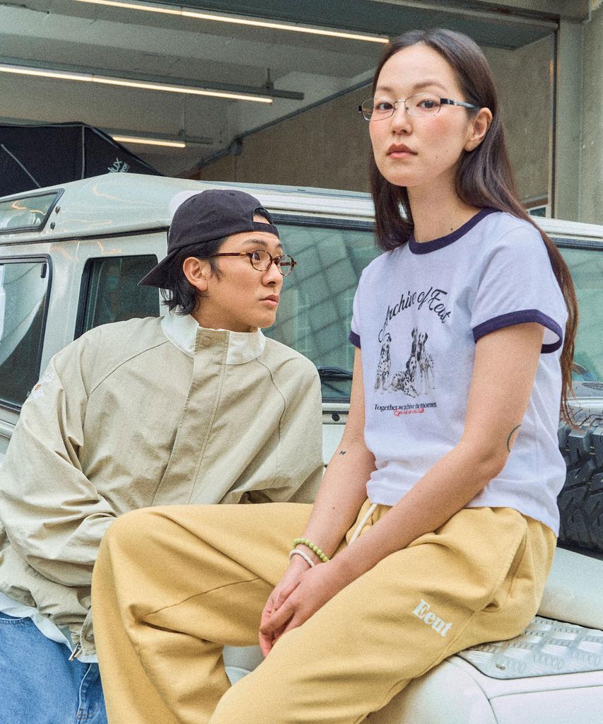 Iuteu Dalmatian Linger T-Shirt / White