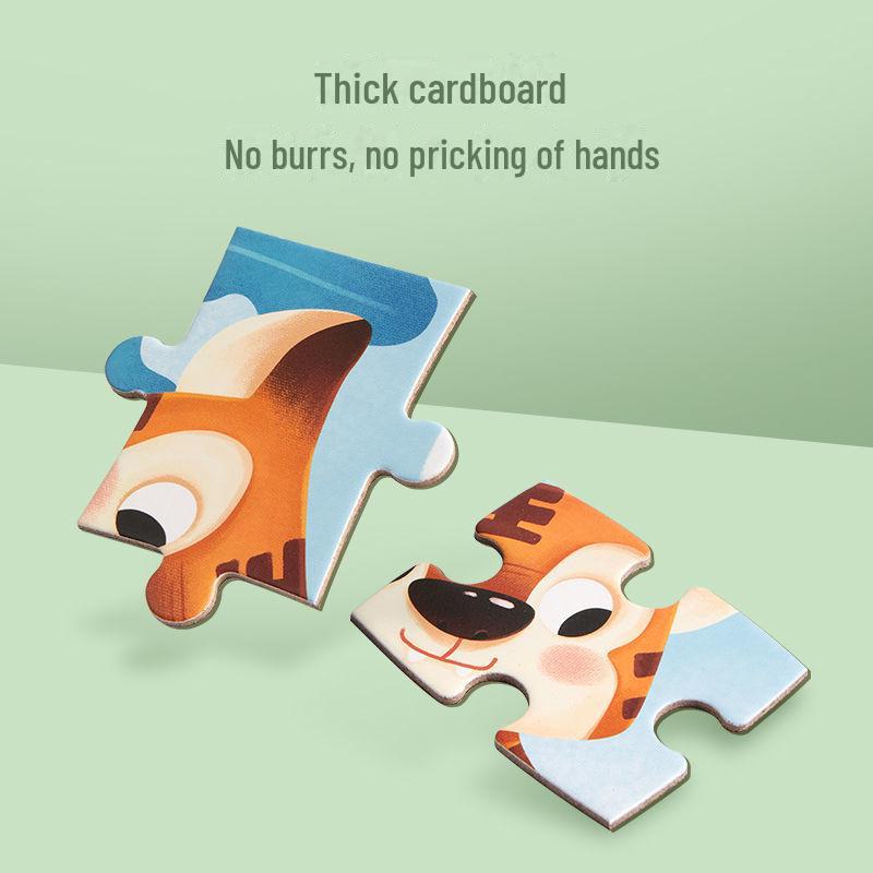 Magnetic 3-in-1 Educational Puzzle Toy for Kids Aged 3-6