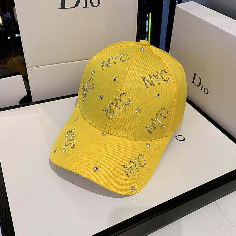 Women's Rhinestone Baseball Cap - Casual & Trendy Sun Hat