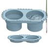 Tazza Pulisci Pennelli Pittura ad Olio Pieghevole Arte Silicone Secchiello Acqua Disegno Acquerello Risciacquatore Secchiello Lavaggio Pennelli per Pittori