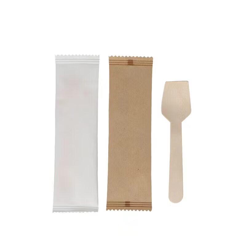 ZISIZ Disposable Wooden Utensil Set