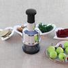 Vegetable Fruit Onion Chopper Cutter Hand Press Food Chopper Garlic Grinder