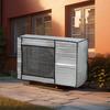 Outdoors Air Conditioner Cover Aluminum Foil Household Air Conditioning External Unit Waterproof Sunscreen Dust Cover Multi Size