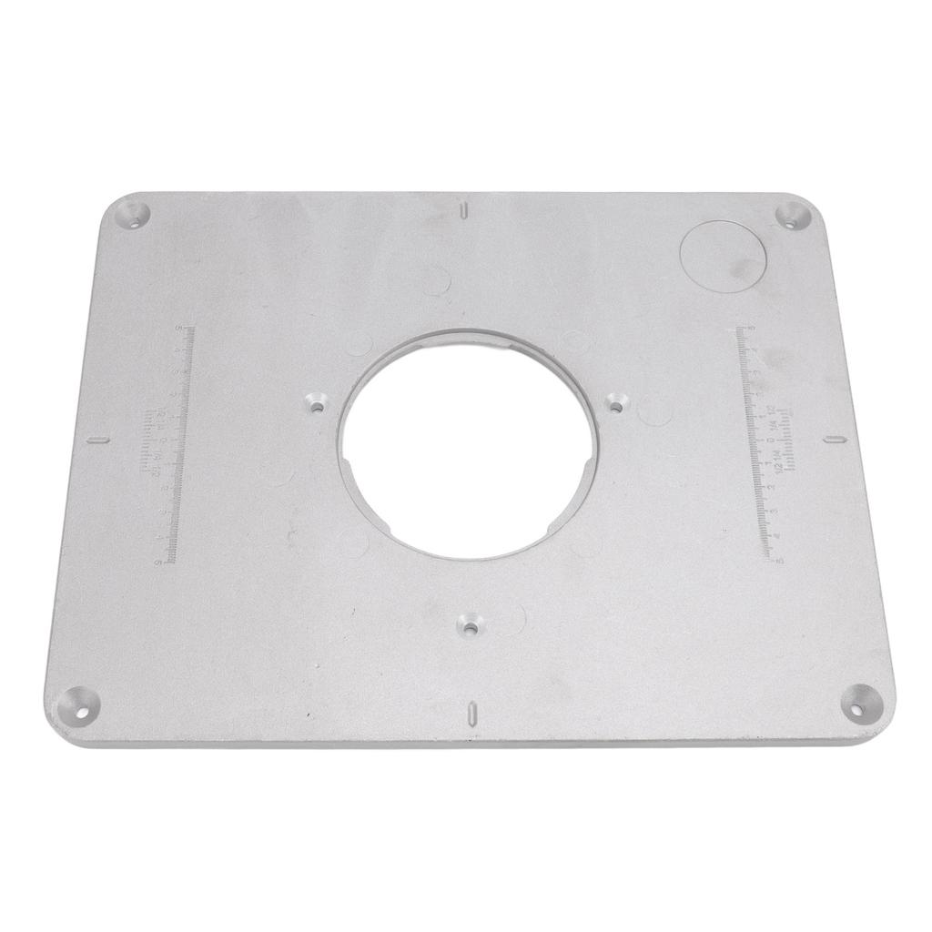 4‑17/32 tommers aluminiumsoverfresbord innsatsplate for 625 624 for Bosch 1611 1615 for FEINRT 1800 for