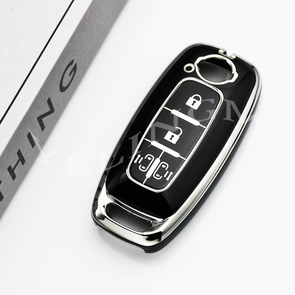 Tpu For Nissan Sakura B6 Aura X-Trail T33 Roox B4 Series B44A B45A B47A B48A Infiniti Serena C28 Car Key Cover Remote Fobs Case
